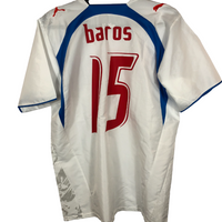Czech Republic 2006 Away Football Shirt XL #15 Baros
