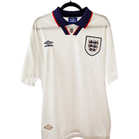 England 1993 - 1995 Home Football Shirt