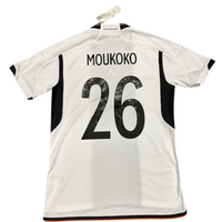 Germany 2022 - 2023 Home Football Shirt #26 Moukoko M