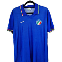 Italy 1990 Home Football Shirt