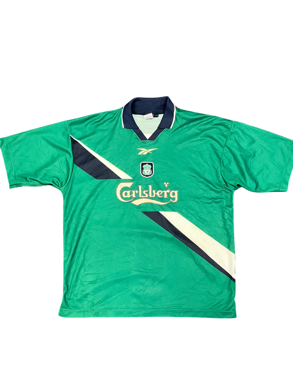 Liverpool 1999 - 2001 Away Football Shirt L
