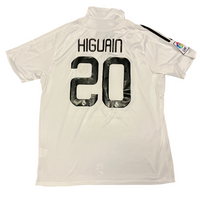Real Madrid 2009 - 2010 Home Football Shirt #20 Higuain XL