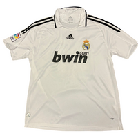 Real Madrid 2009 - 2010 Home Football Shirt #20 Higuain XL