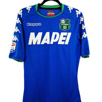 Sassuolo 2017 - 2018 Worn / Issued & Signed Third Football Shirt #25 Berardi