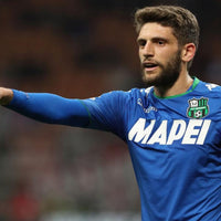 Sassuolo 2017 - 2018 Worn / Issued & Signed Third Football Shirt #25 Berardi