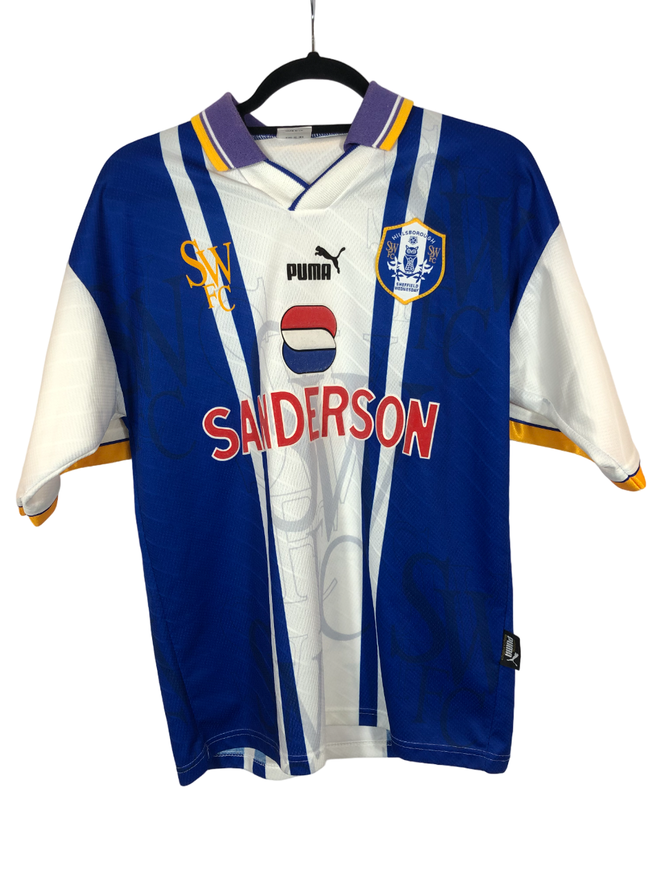 Sheffield Wednesday 1995 - 1997 Home Football Shirt M – Special