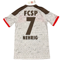 St. Pauli 2017 - 2018 Away Football Shirt S #7 Nehrig