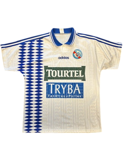 PONY RC STRASBOURG シャツ Strasbourg 1994 - 1996 Away Football Shirt XL – Special Football