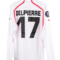 Stuttgart 2004 - 2005 Match Issue Home Football Shirt #17 Delpierre