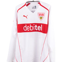 Stuttgart 2004 - 2005 Match Issue Home Football Shirt #17 Delpierre