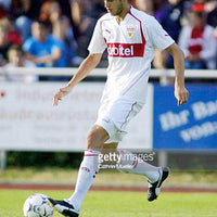Stuttgart 2004 - 2005 Match Issue Home Football Shirt #17 Delpierre