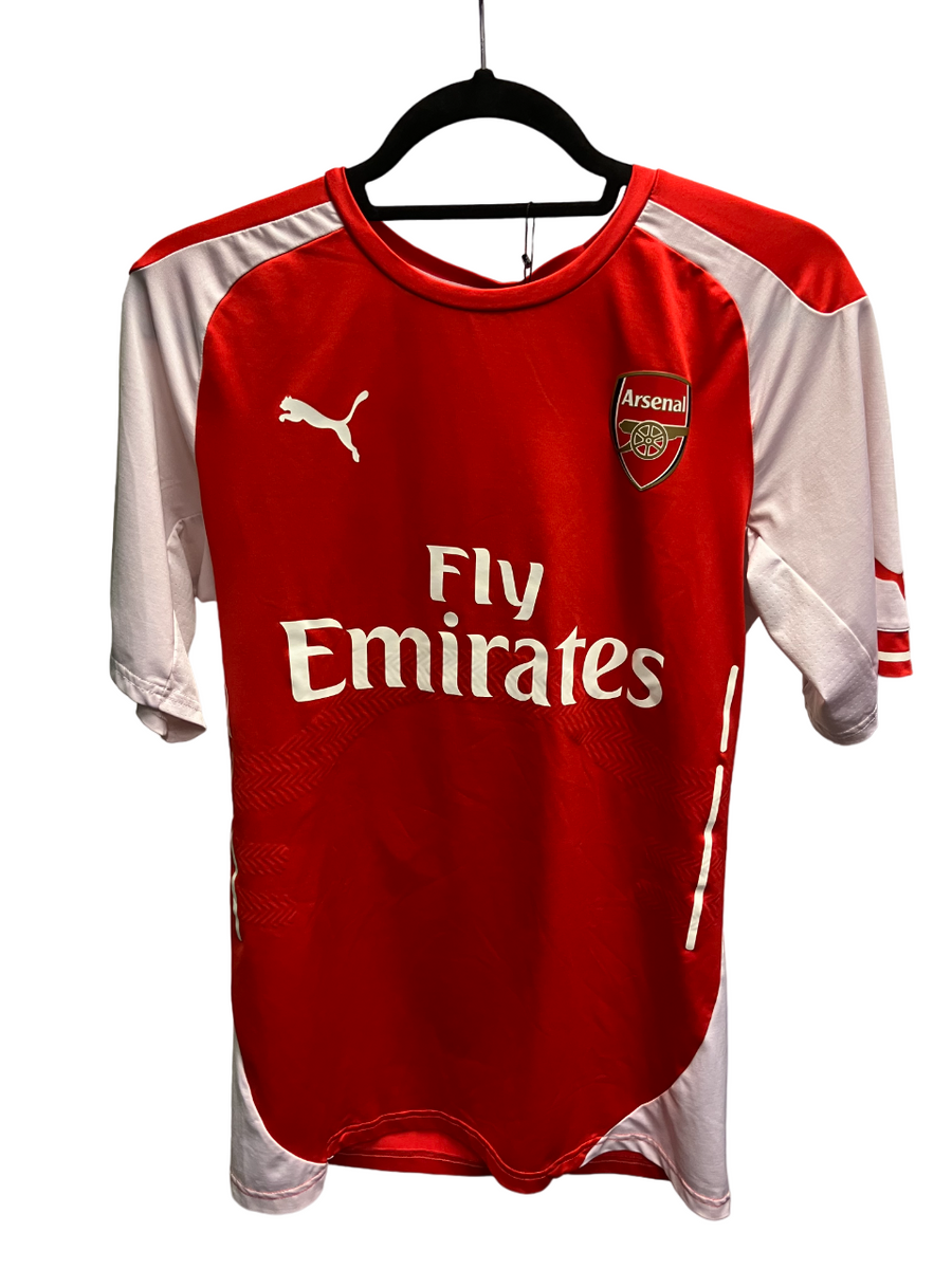 Arsenal 2014 - 2015 Home Football Shirt Jersey Puma Size M Arsenal 2014 - 2015 Home Football Shirt Jersey Puma Size M