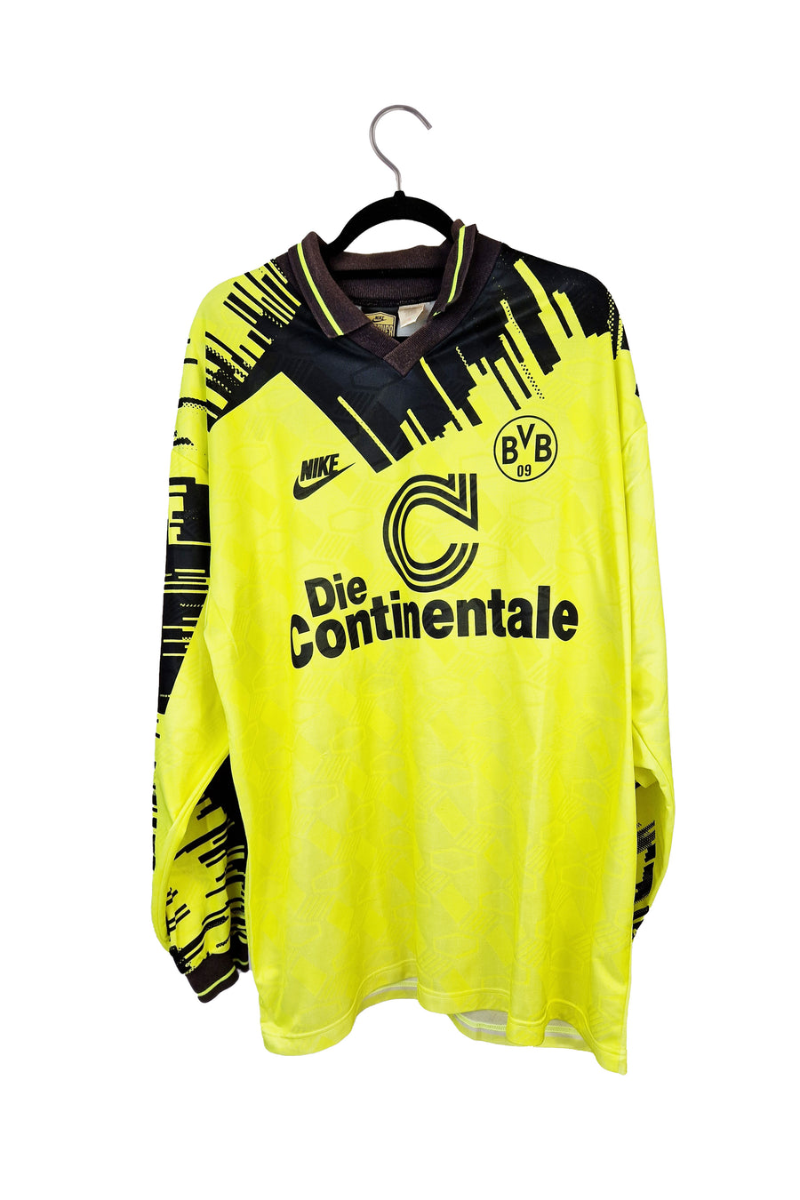 Borussia Dortmund 1993 - 1994 L/S Home Football Shirt