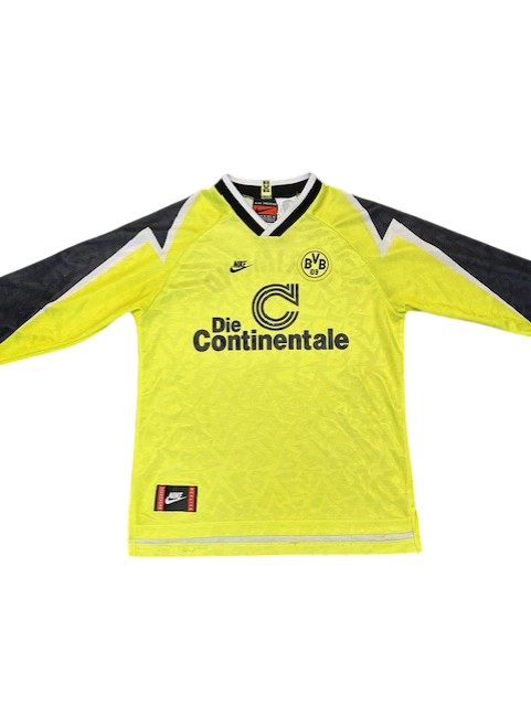 Borussia Dortmund 1995 - 1996 L/S Home Football Shirt S