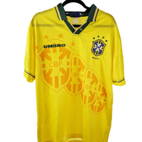 Brazil 1994 - 1996 Home Football Shirt