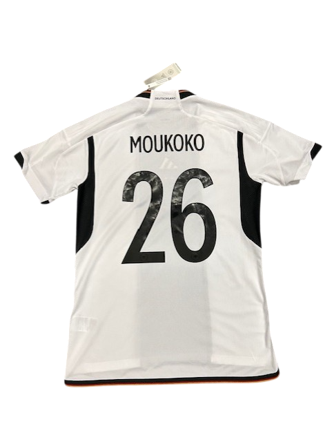 Germany 2022 - 2023 Home Football Shirt #26 Moukoko M