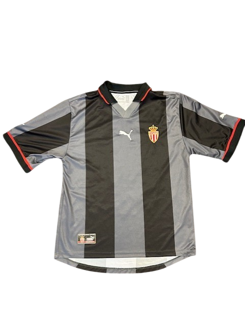 Monaco 2001 - 2002 Away Football Shirt #20 Bierhoff L