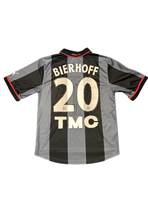 Monaco 2001 - 2002 Away Football Shirt #20 Bierhoff L