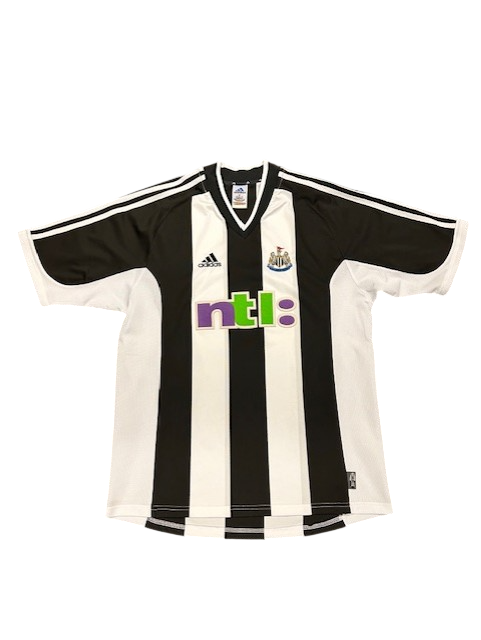 Newcastle United 2001 - 2003 Home Football Shirt L
