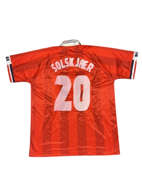 Norway 1998 World Cup Home Football Shirt XL/L Solskjaer #20