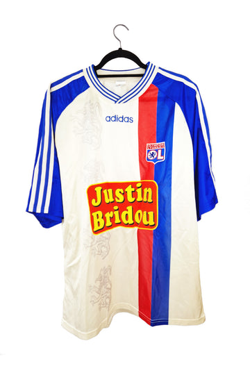 Olympique Lyonnais 1996 - 1997 Home Football Shirt