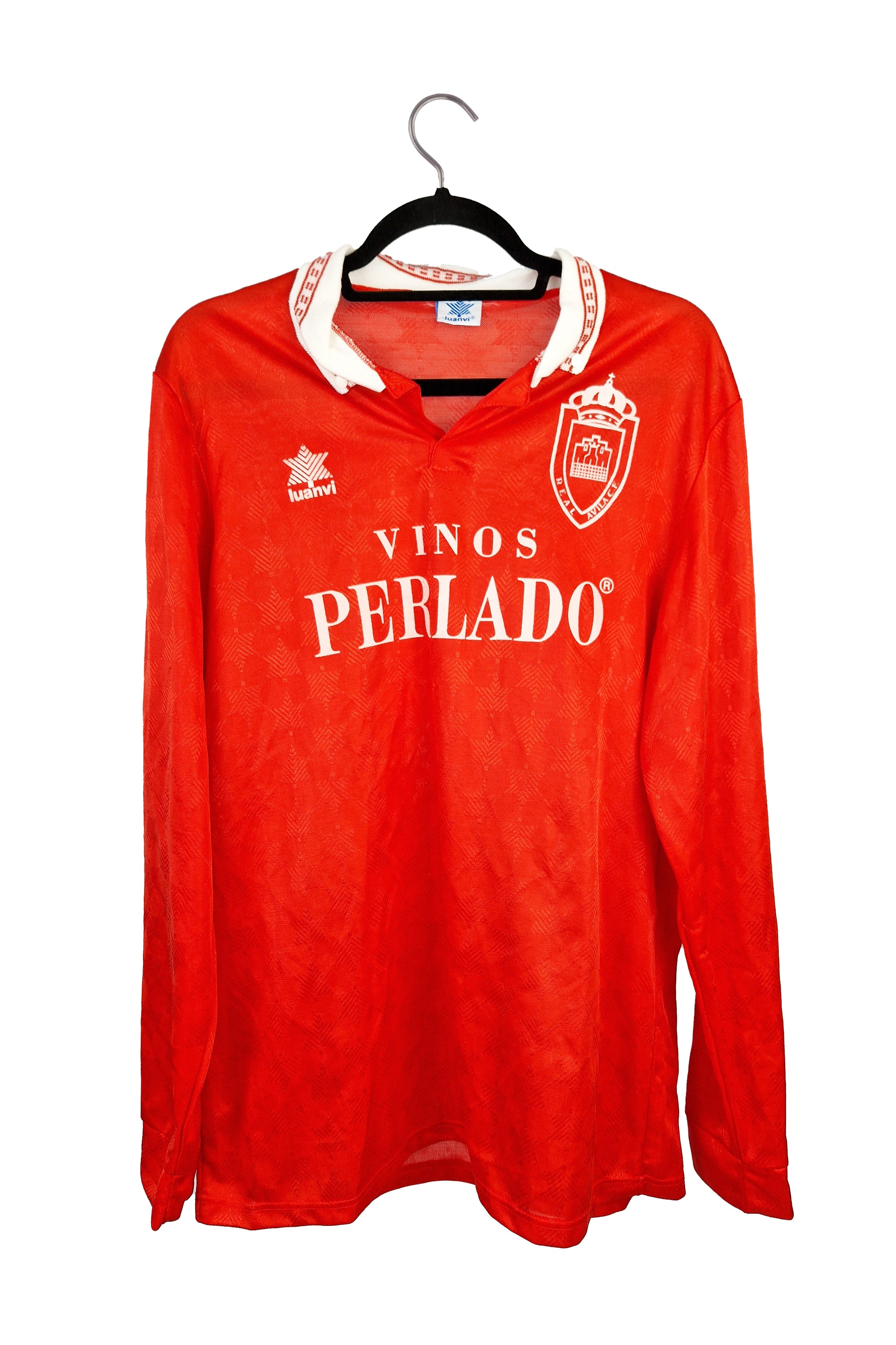 Real Avila 90's Matchworn Home Football Shirt #16 – Special Football Shirts