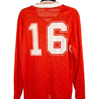 Real Avila 90's Matchworn Home Football Shirt #16
