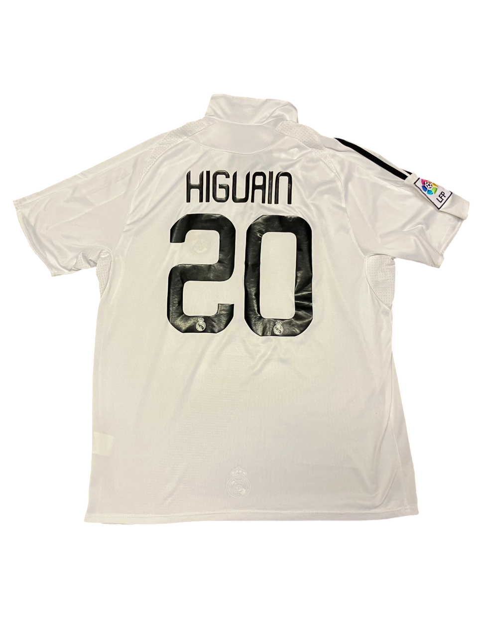 Real Madrid 2009 - 2010 Home Football Shirt #20 Higuain XL