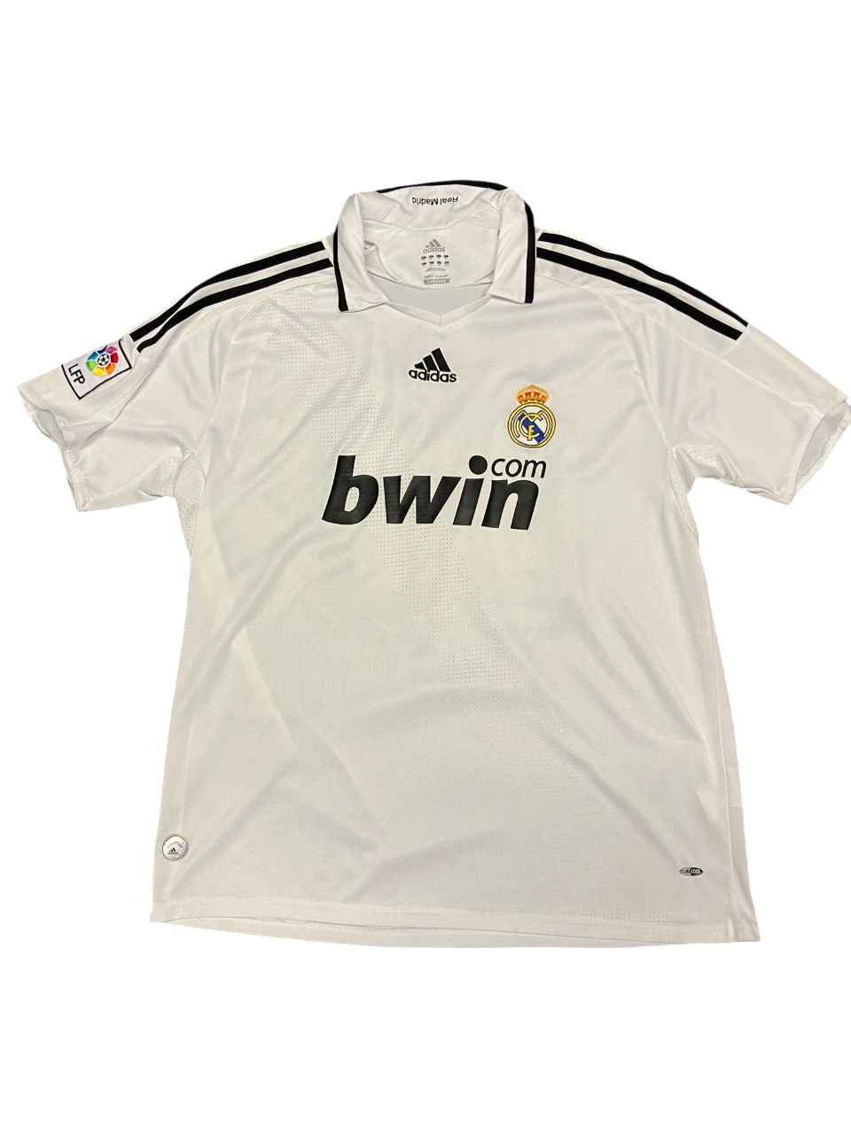 Real Madrid 2009 - 2010 Home Football Shirt #20 Higuain XL