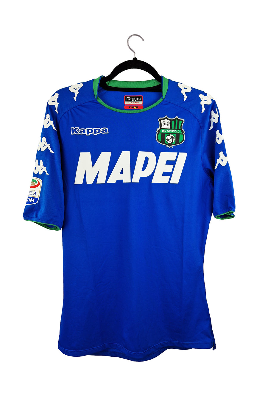 Sassuolo 2017 - 2018 Worn / Issued & Signed Third Football Shirt #25 Berardi