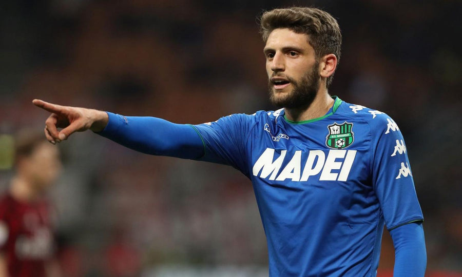 Sassuolo 2017 - 2018 Worn / Issued & Signed Third Football Shirt #25 Berardi