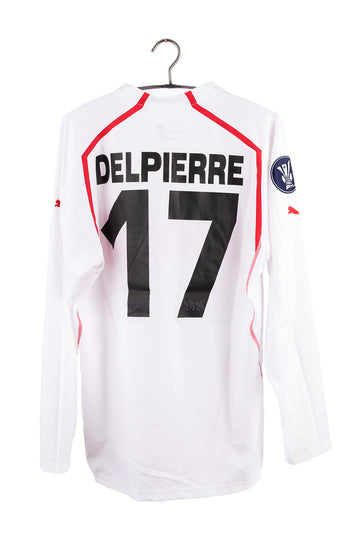 Stuttgart 2004 - 2005 Match Issue Home Football Shirt #17 Delpierre