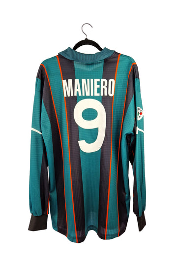 Venezia 1999 - 2000 L/S Home Football Shirt #9 Maniero