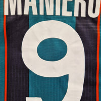 Venezia 1999 - 2000 L/S Home Football Shirt #9 Maniero