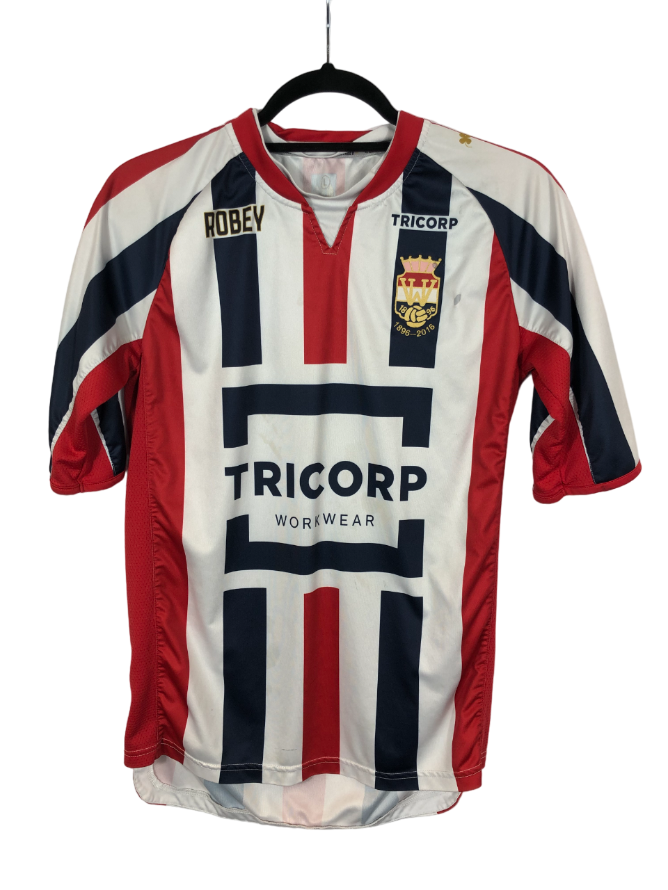 Willem II 2016 - 2017 Home Football Shirt L #5