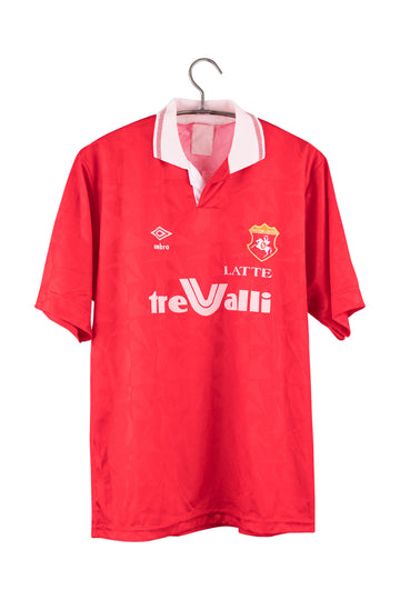 Ancona Calcio 1992 - 1993 Home Football Shirt