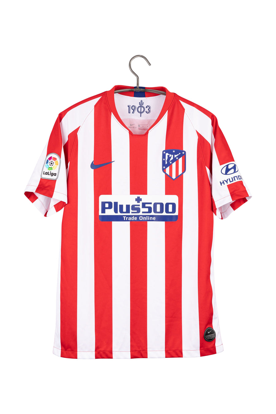 Atletico Madrid 2019 - 2020 Home Football Shirt