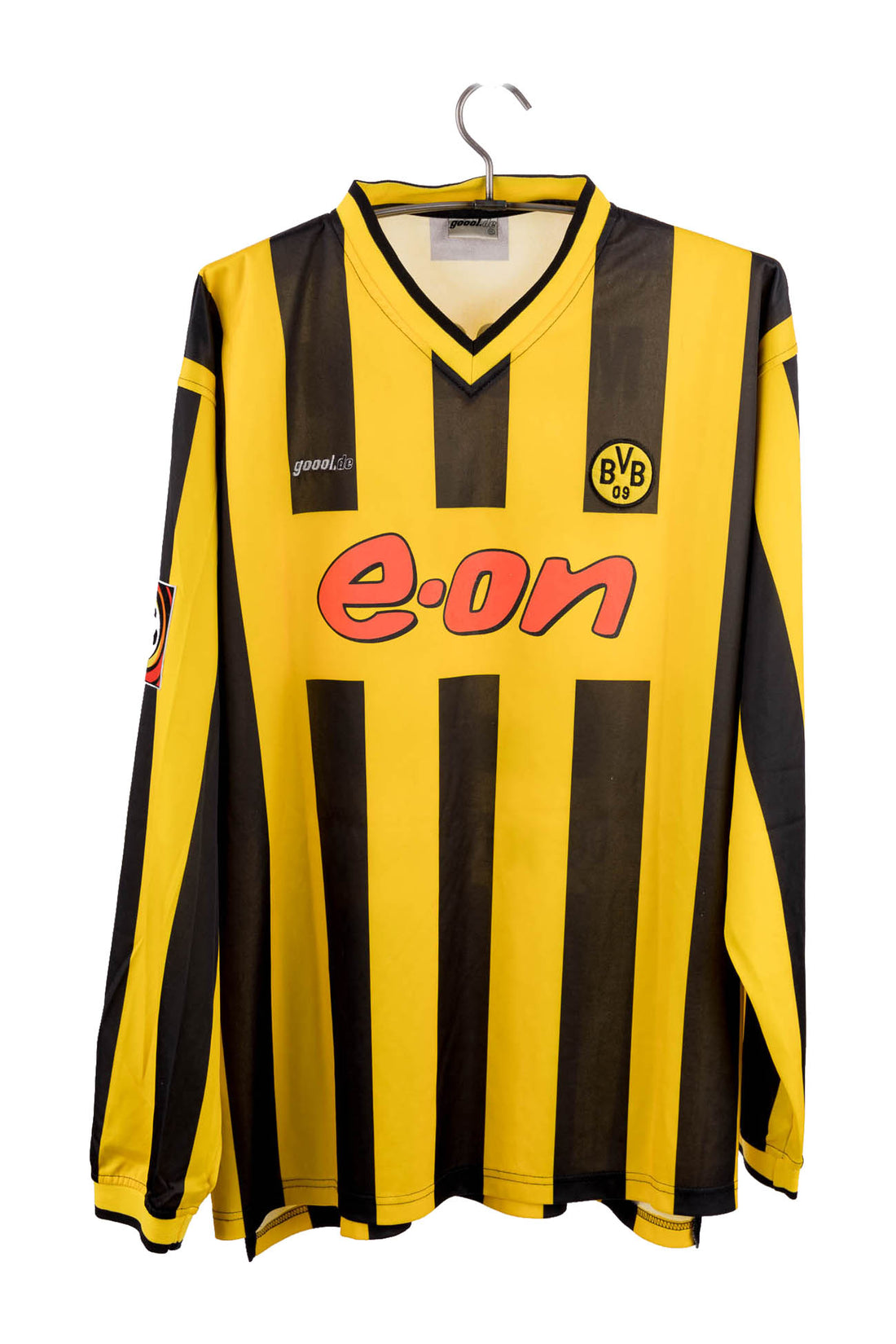 Borussia Dortmund 2001 - 2002 Match Issue Away Football Shirt #23 Madouni
