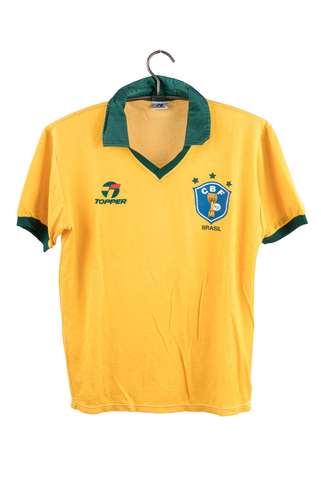 Brazil 1985 - 1988 Home Football Shirt