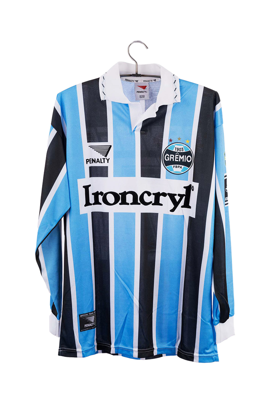 Gremio 1997 - 1998 L/S Home Football Shirt #7