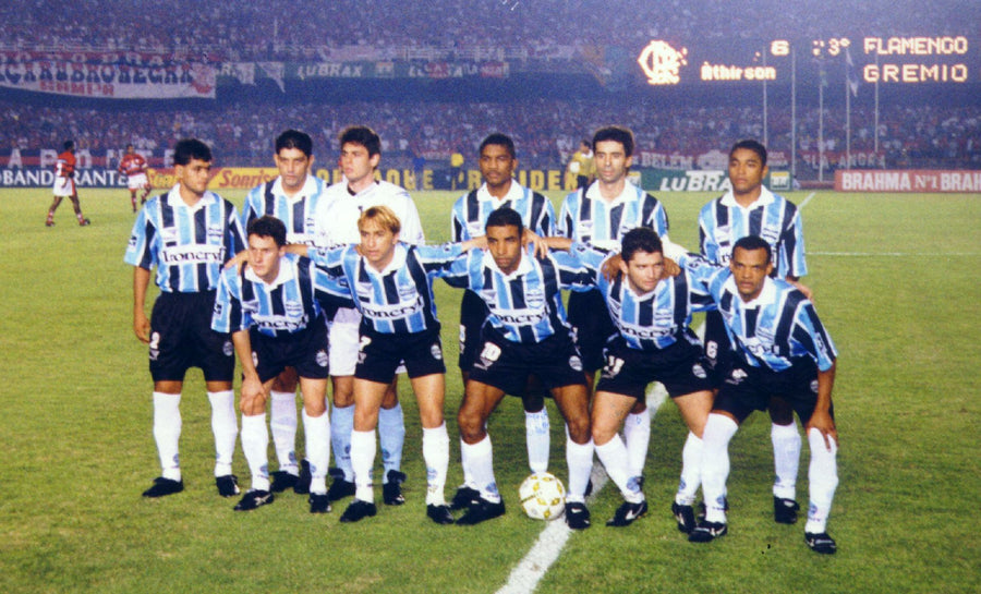 Gremio 1997 - 1998 L/S Home Football Shirt #7