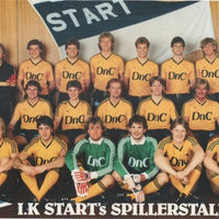 IK Start 1987 L/S Match Issue Home Football Shirt #6