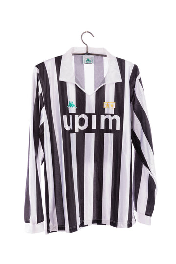 Juventus 1990 - 1991 LS Home Football Shirt