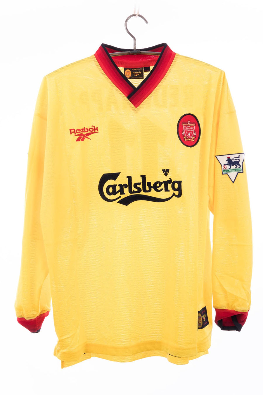 Liverpool 1997 - 1998 Away L/S Football Shirt #11 Redknapp