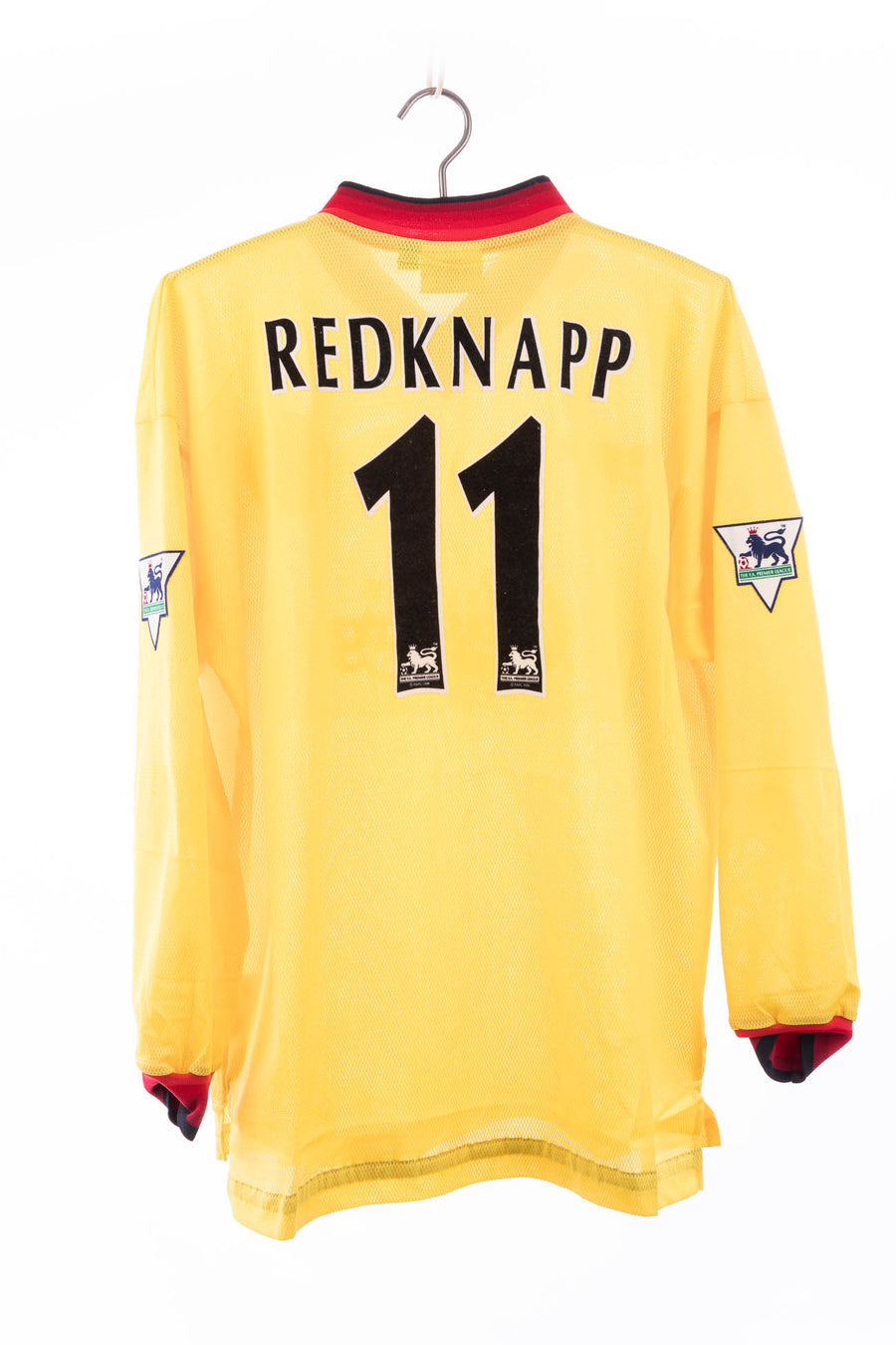 Liverpool 1997 - 1998 Away L/S Football Shirt #11 Redknapp