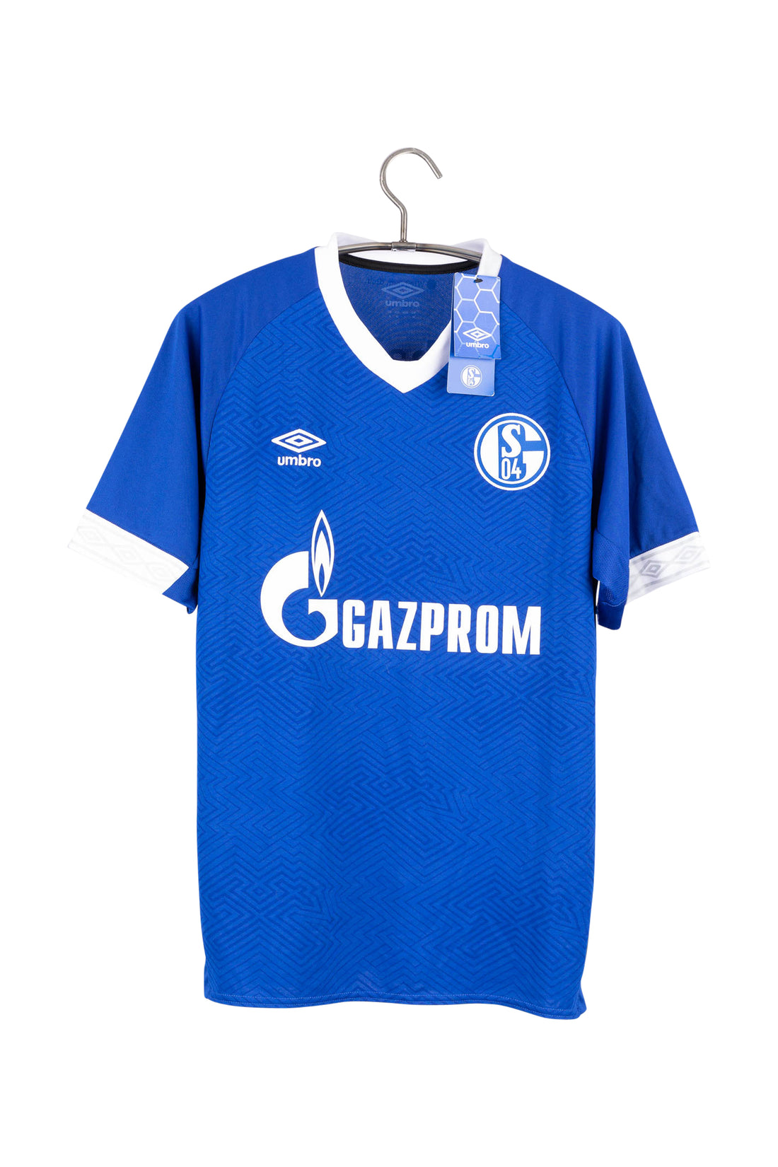 Schalke 04 2018 - 2019 Home Football Shirt #18 Caligiuri