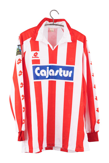 Sporting Gijón 1992 - 1993 L/S Home Football Shirt